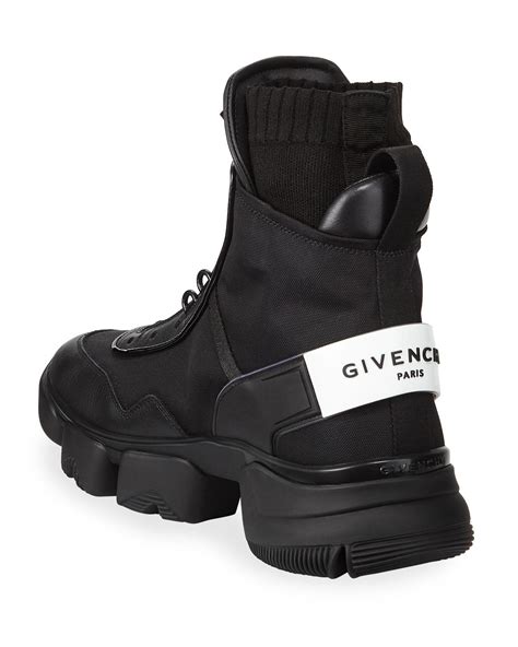 givenchy jaw hybrid sneaker boots|Givenchy Black 'Jaw Hybrid' Sneaker Boots .